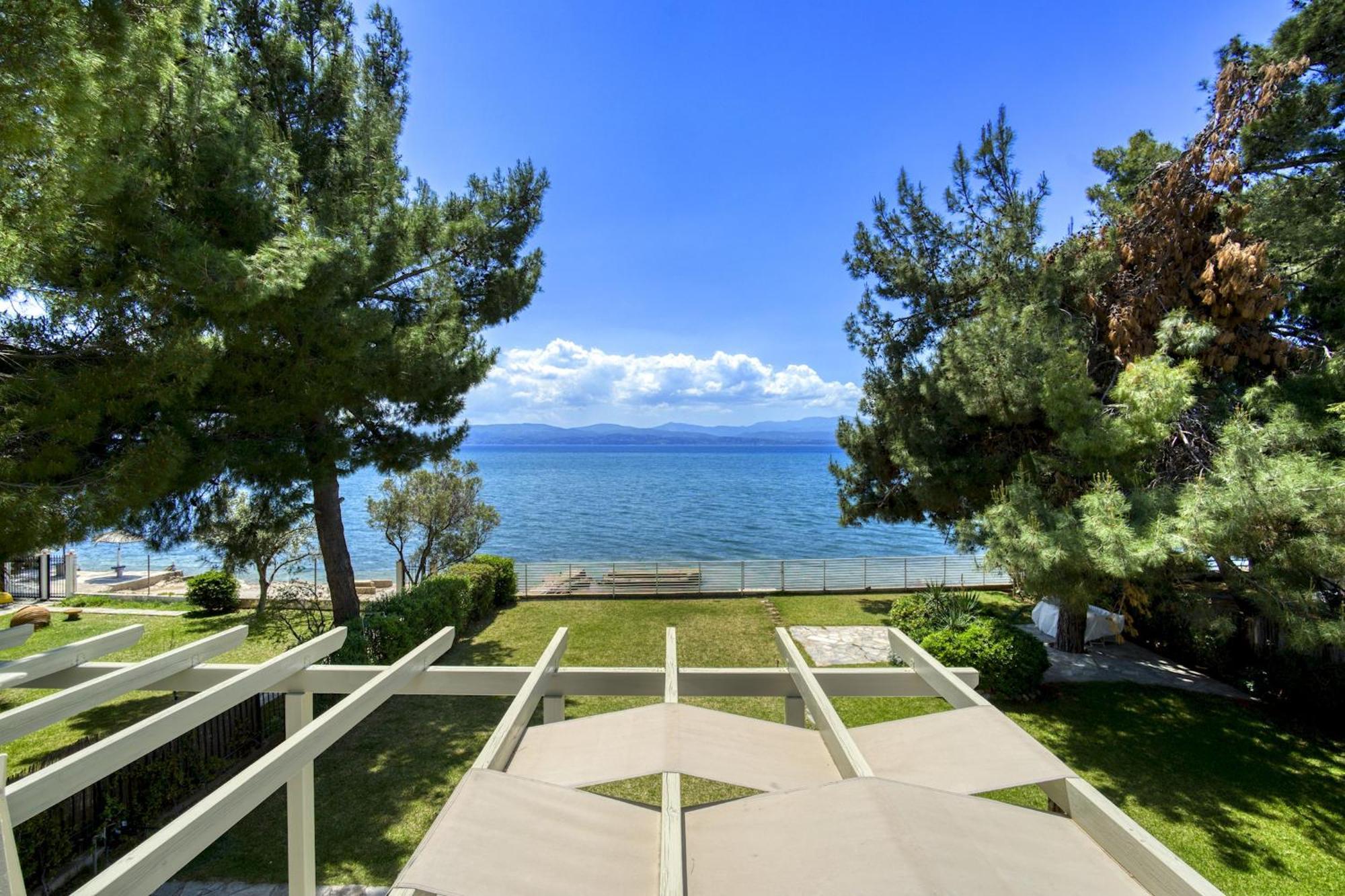 Marvelous Beach House Eretria  Bagian luar foto
