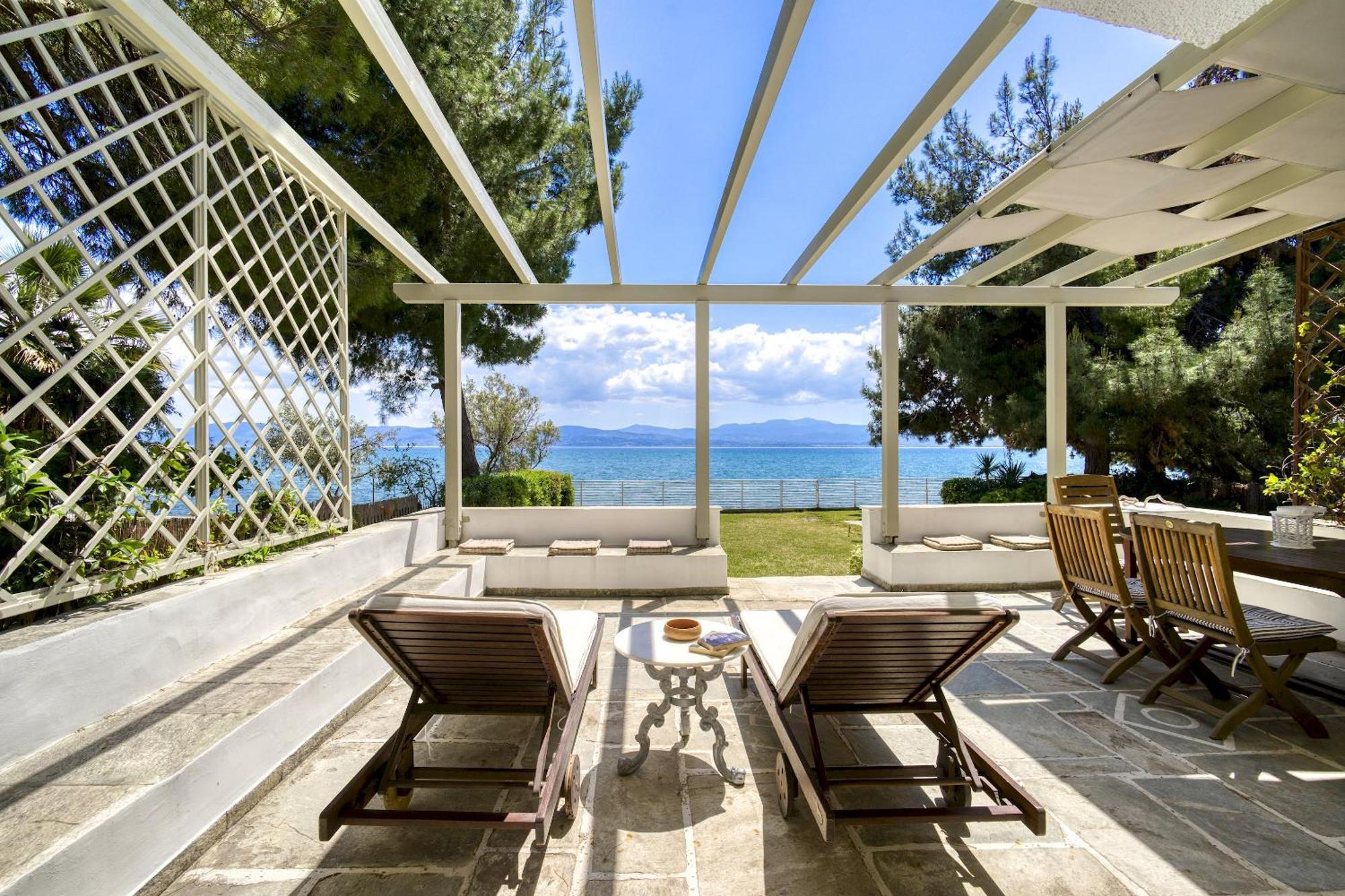 Marvelous Beach House Eretria  Bagian luar foto
