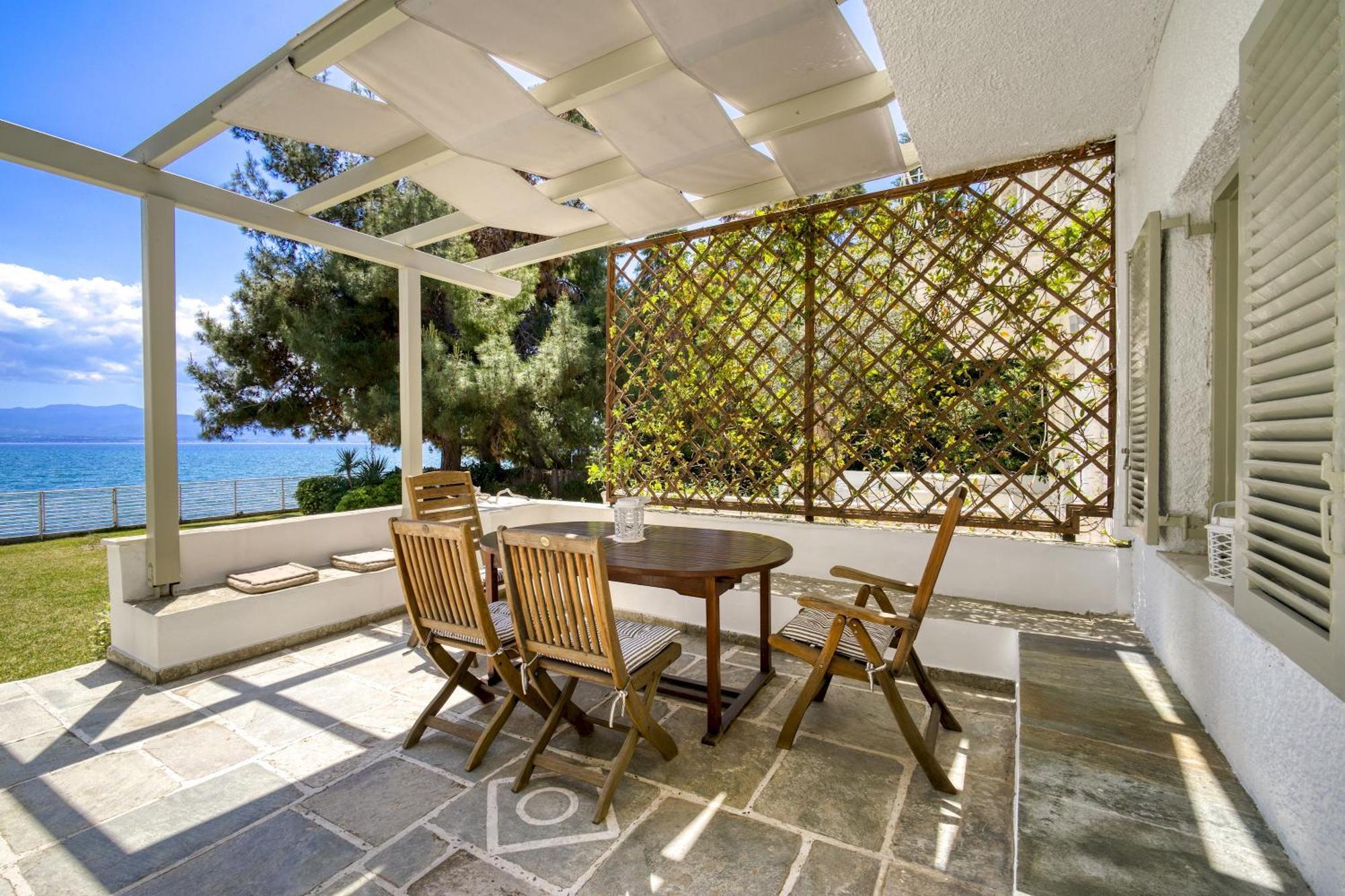 Marvelous Beach House Eretria  Bagian luar foto